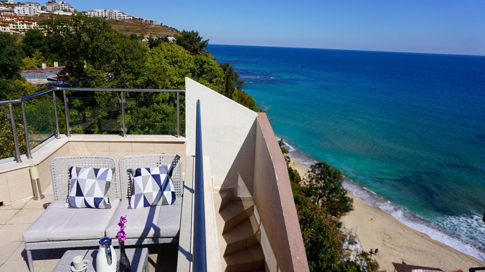 Апартаменти Бяла Клиф на плажа - Apartments Byala Cliff First Line Экстерьер фото