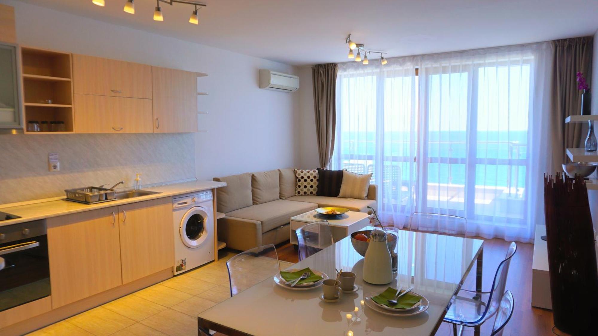 Апартаменти Бяла Клиф на плажа - Apartments Byala Cliff First Line Экстерьер фото