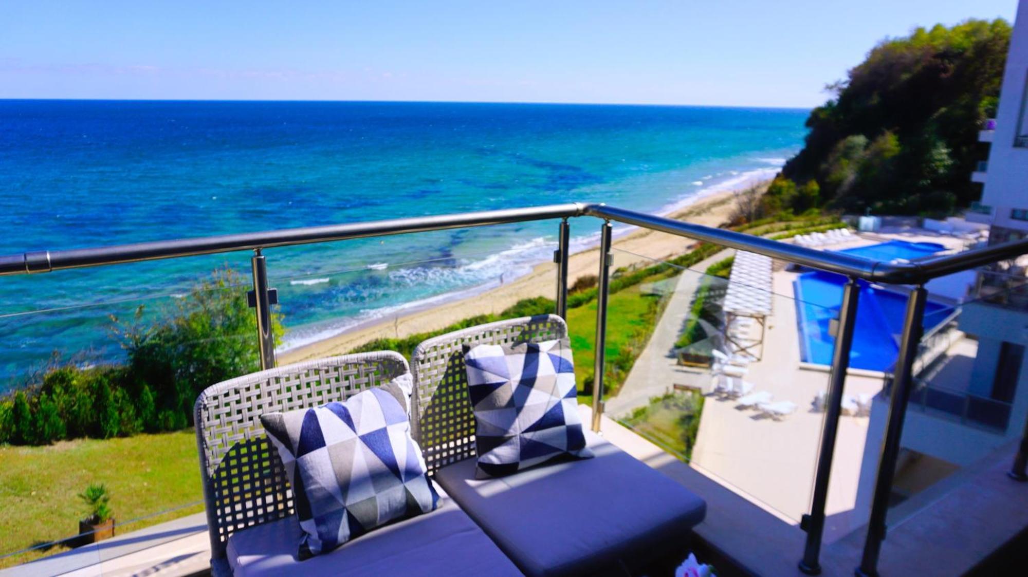 Апартаменти Бяла Клиф на плажа - Apartments Byala Cliff First Line Экстерьер фото